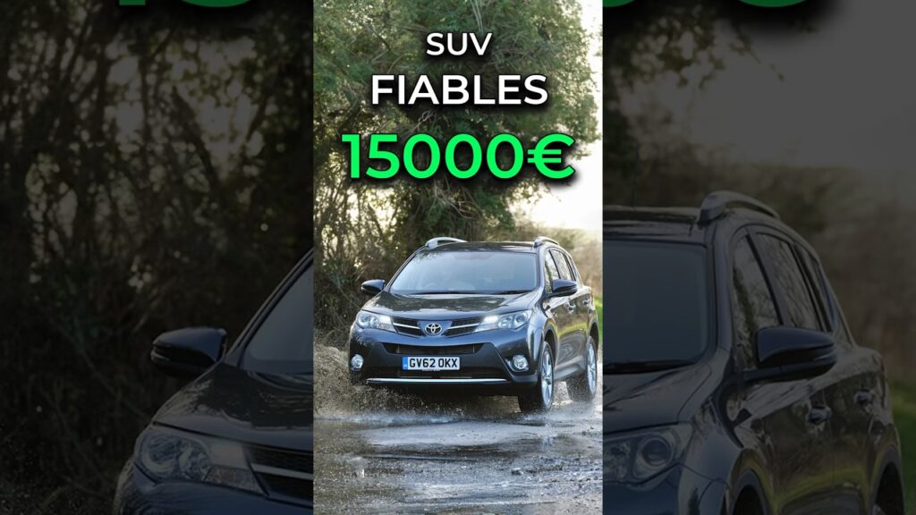 Découvrez des SUV fiables à moins de 15000€ : votre guide pour un choix éclairé