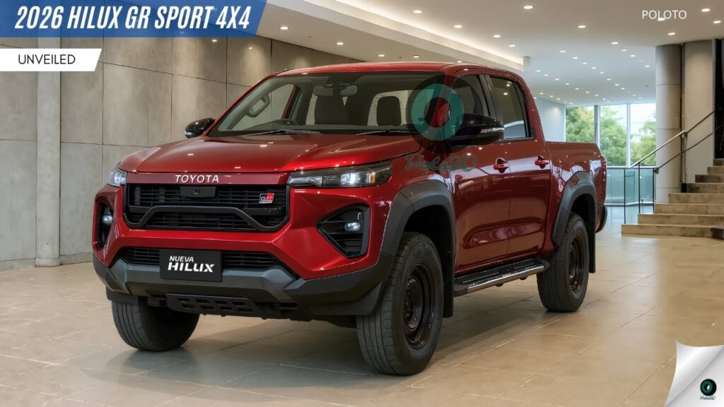 Découvrez le nouveau hilux gr sport 4×4 de 2026 : un incontournable du pickup sportif premium ?